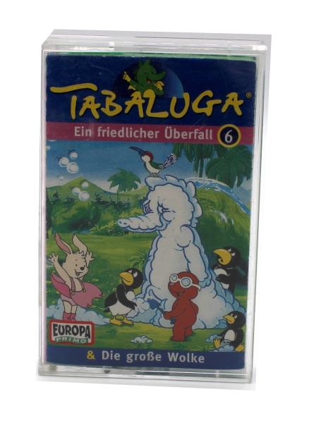 Tabaluga Hörspielkassette Folge 6- Ein friedlicher Überfall  und die große Wolke